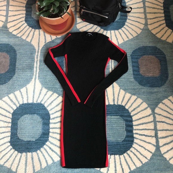 EXPRESS Ribbed Dress - Picture 1 of 5